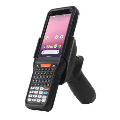 Терминал сбора данных Point Mobile PM351  (Android 11, 3ГБ/32ГБ, аккумулятор 4800 mAh, камера 8 МП, Bluetooth, WiFi, NFC, WVGA, 2D сканер  SE4100 32 клавиши, с пистолетной рукоятью